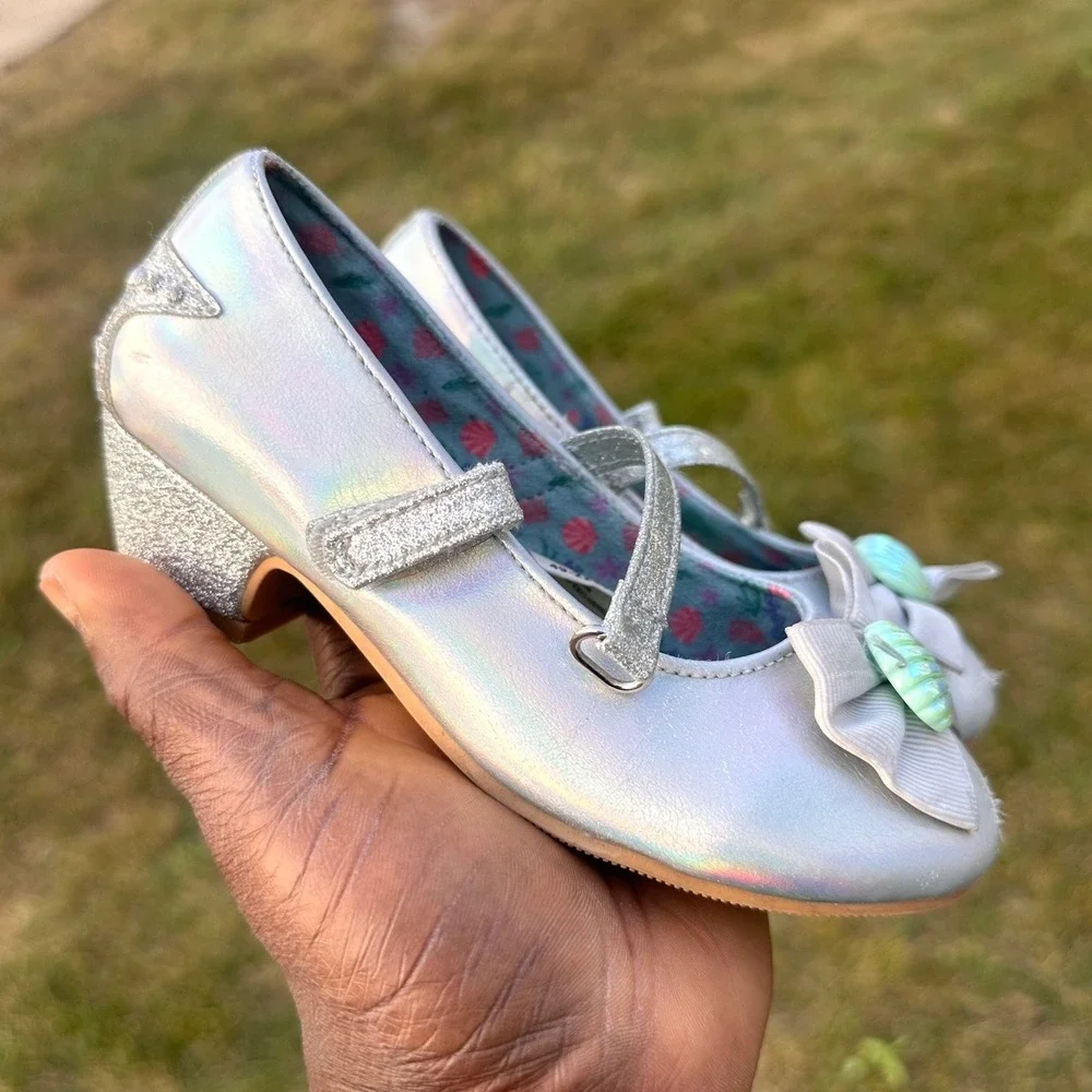 Disney Princess Little Mermaid Ariel Costume Shoes Toddler Size 10